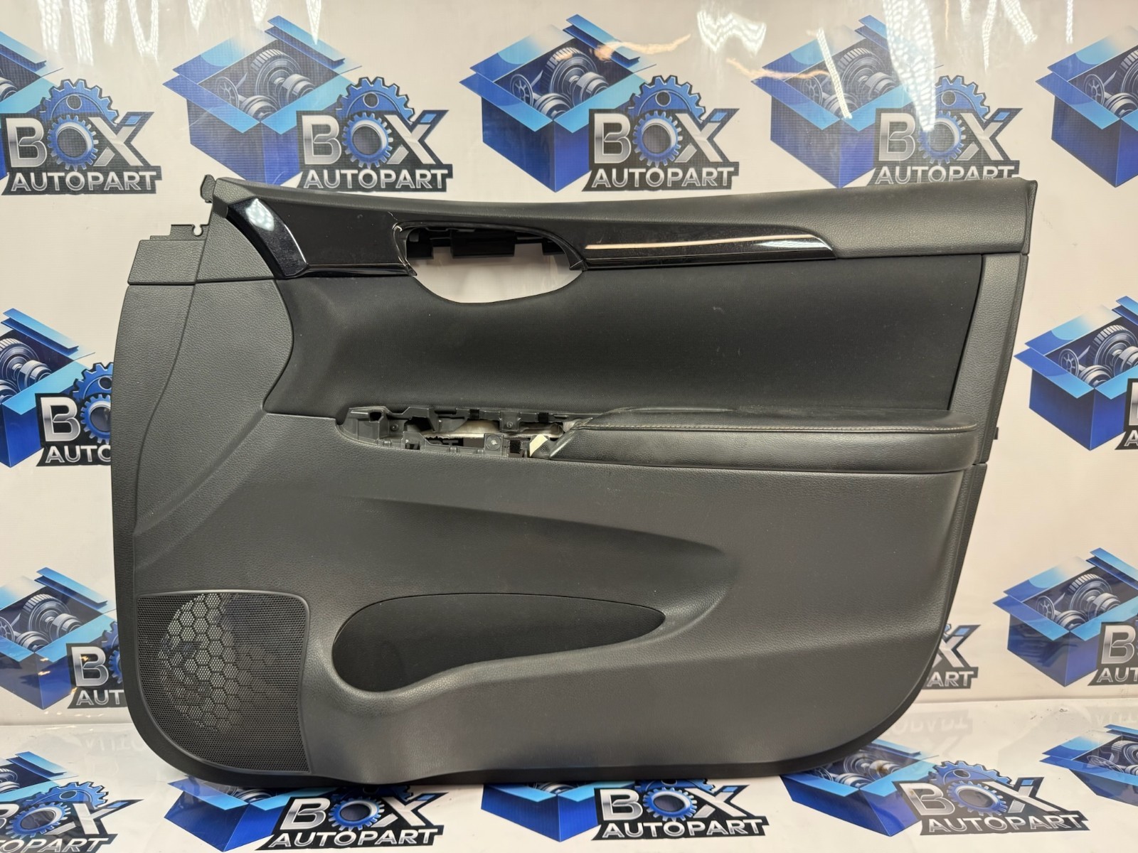 2016-2019 NISSAN SENTRA FRONT RIGHT PASSENGER DOOR PANEL TRIM COVER BLACK OEM