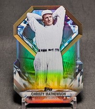 Christy Mathewson Diamond Greats Die Cut 2022 Topps Update Series DGDC-64 Giants