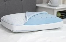 Sensor Gel, Gel Infused, Cold Touch, White Down Fiber, 