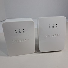 Netgear AV 200 Powerline Ethernet Network Adapter XAV2001 SET 2 AV200