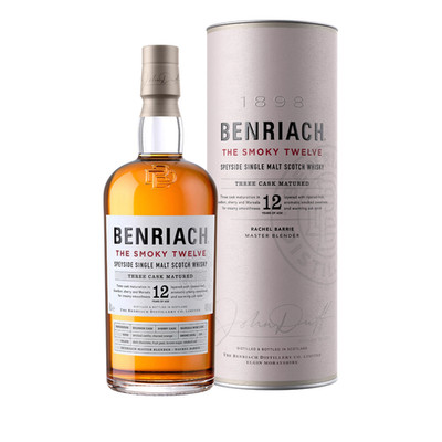 BenRiach The Smoky  Ten 12 Jahre Whisky - 46 % Vol./ 0,7 Liter