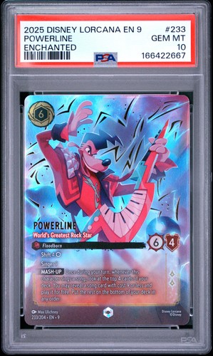 Powerline - World's Greatest Rock Star graded PSA 10 for sale on eBay