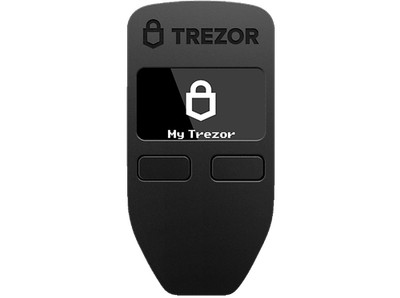 TREZOR Model One - Black Bitcoin Wallet