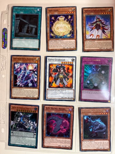 Yu-Gi-Oh! 9 Card Lot Junoldo Macro Cosmos D/D Necro Slime Starfoil 1st Ed