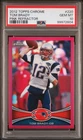 2012 TOPPS CHROME PINK REFRACTOR #220 TOM BRADY ROOKIE RC 274/399 PSA 10