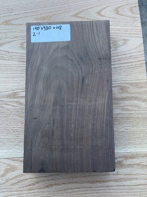Nussbaum Zuschnitt - 190 x 330 x 48 mm - Holz - Schnittholz