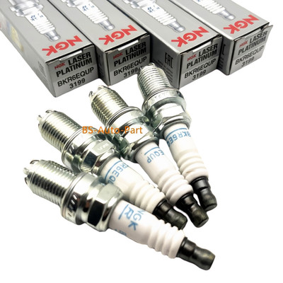 4x NGK Zündkerzen Zündkerze BKR6EQUP 3199 Für BMW 3-ER E46 316-i 318-i M43 N42