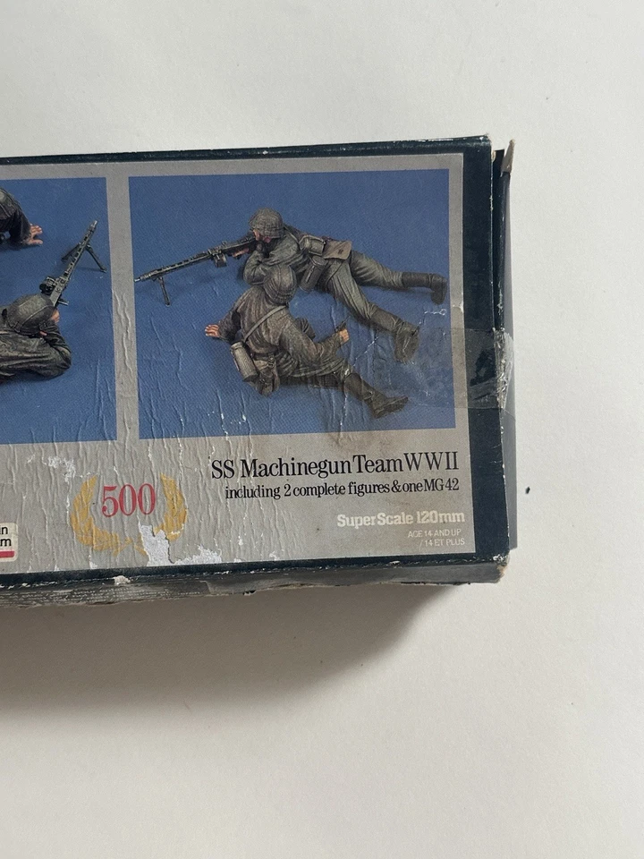 Juego de figuras Dragon Models SS Machinegun Team Segunda Guerra Mundial Foto 2 de 4