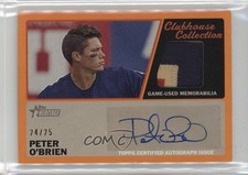 2015 Heritage Minor League Edition Orange Border 24/25 Peter O'Brien Auto 1ss3