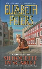 Silhouette In Scarlet: A Vicky Bliss Mystery By Peters, Elizabeth - ACCEPTABLE
