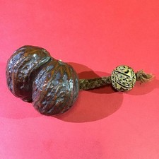 Japan Antique Original wooden Original Netsuke Inro ojime From Japan