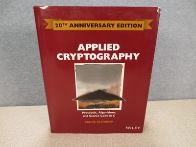 Applied Cryptography: Protocols, - Hardcover, by Schneier Bruce - Very Good