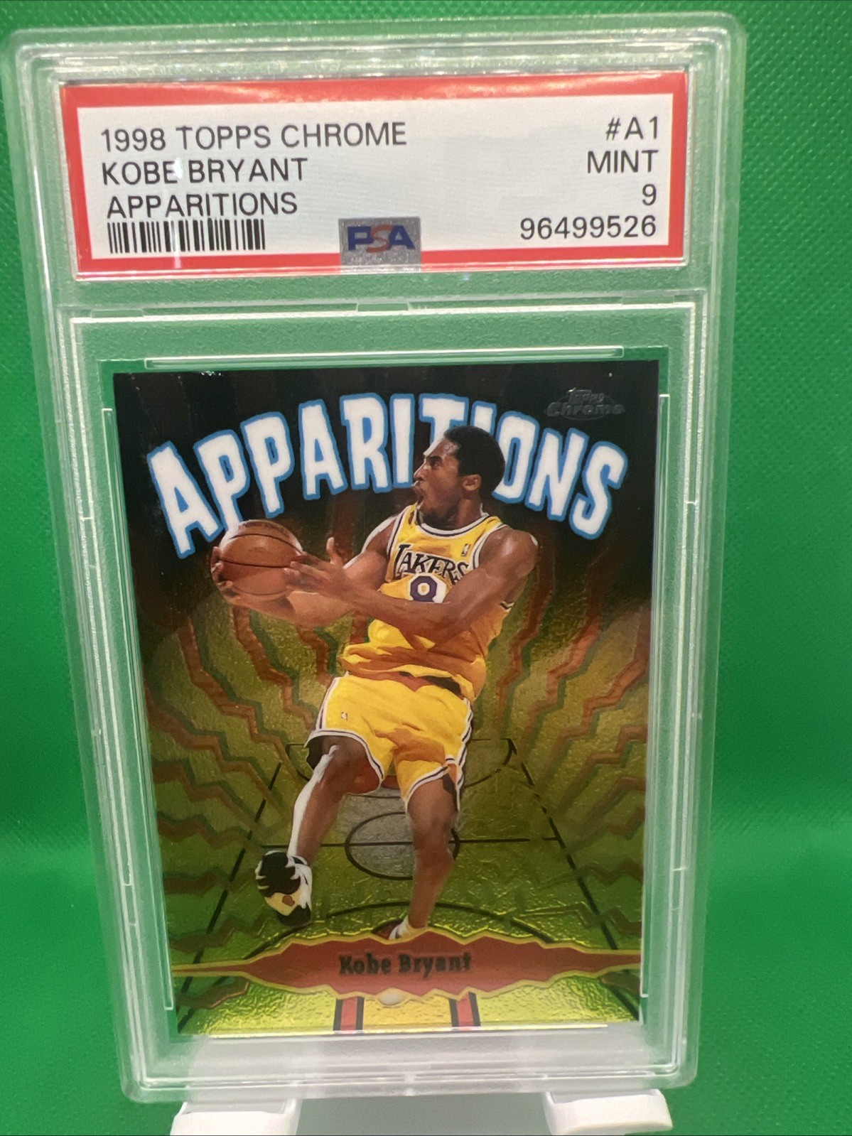 Kobe Bryant 1998 Topps Chrome #A1 Apparitions Price Guide - Sports