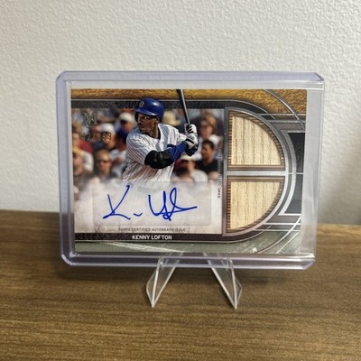 #/199 Kenny Lofton Dual Relic Autograph #SPDRA-KL Cubs - 2025 Topps Museum