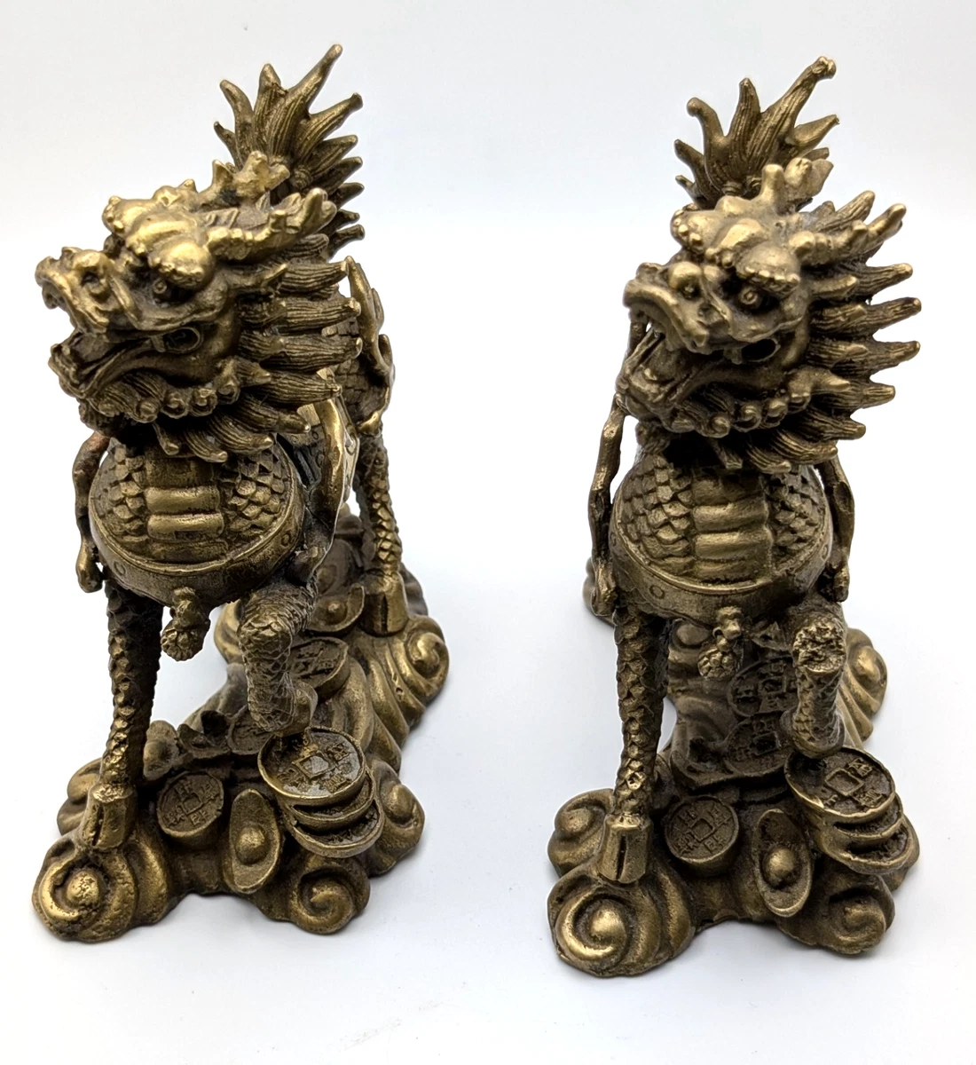 麒麟在中国风雕像、雕像| eBay