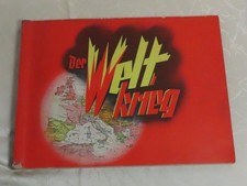 Sammelbilderalbum Der Weltkrieg ! unvollständig