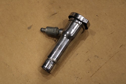 1966 1967 Corvette Orig 327 350hp Chrome Oil Filler Tube, Cap PCV Valve 3888363