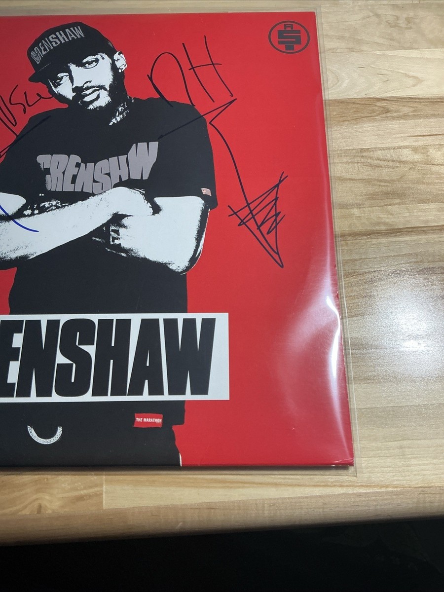 Nipsey Hussle Crenshaw Vinyl Signed Autograph | eBay