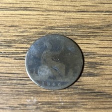 1866 Great Britain 1 Penny KM749.2, Victoria