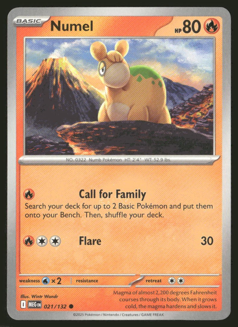 ME01: Mega Evolution #021/132 Numel