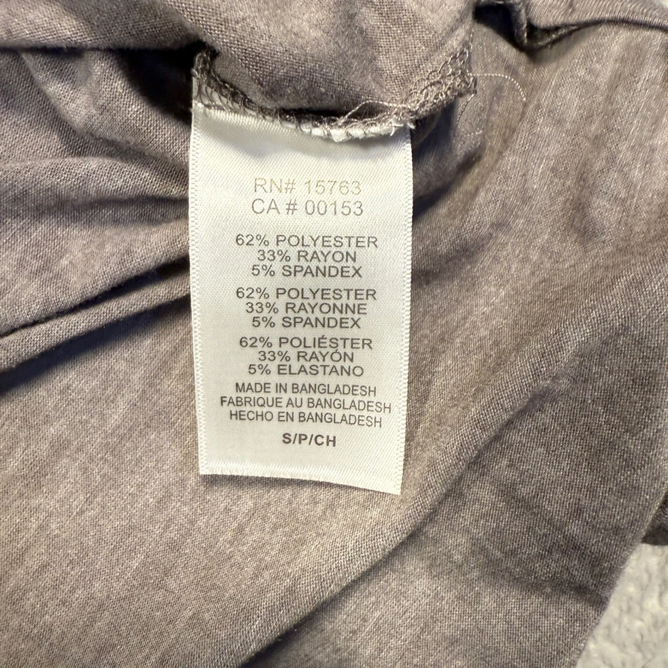 Camiseta Champion Indiana University Hoosiers cuello en V para mujer corte pequeño gris IU Foto 4 de 4