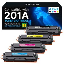 KUPYLM 201A 201X Cartuccia Toner Compatibili per HP 201A 201X CF400A CF401A C...