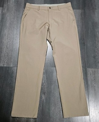 Free Fly Nomad Stretch Pants Men 36x32 Brown Performance Golf Preppy City Chino