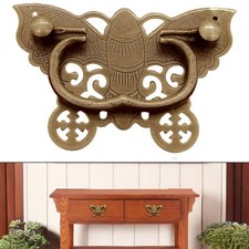 Maniglia a forma di farfalla per cassetto per mobili con finitura bronzo antico