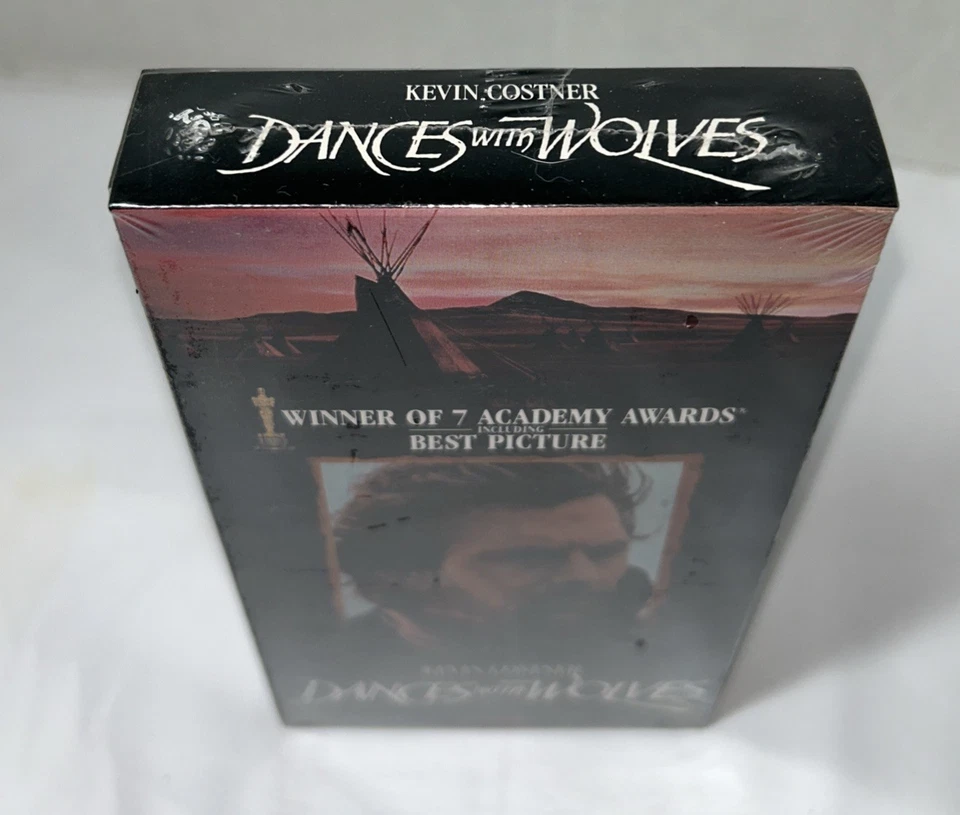 Dances with Wolves (VHS, 1991) NEW SEALED Watermark - Kevin Costner - Image 2 of 4