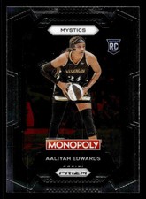 2024 Panini Prizm Monopoly WNBA Aaliyah Edwards RC #13 - Washington Mystics