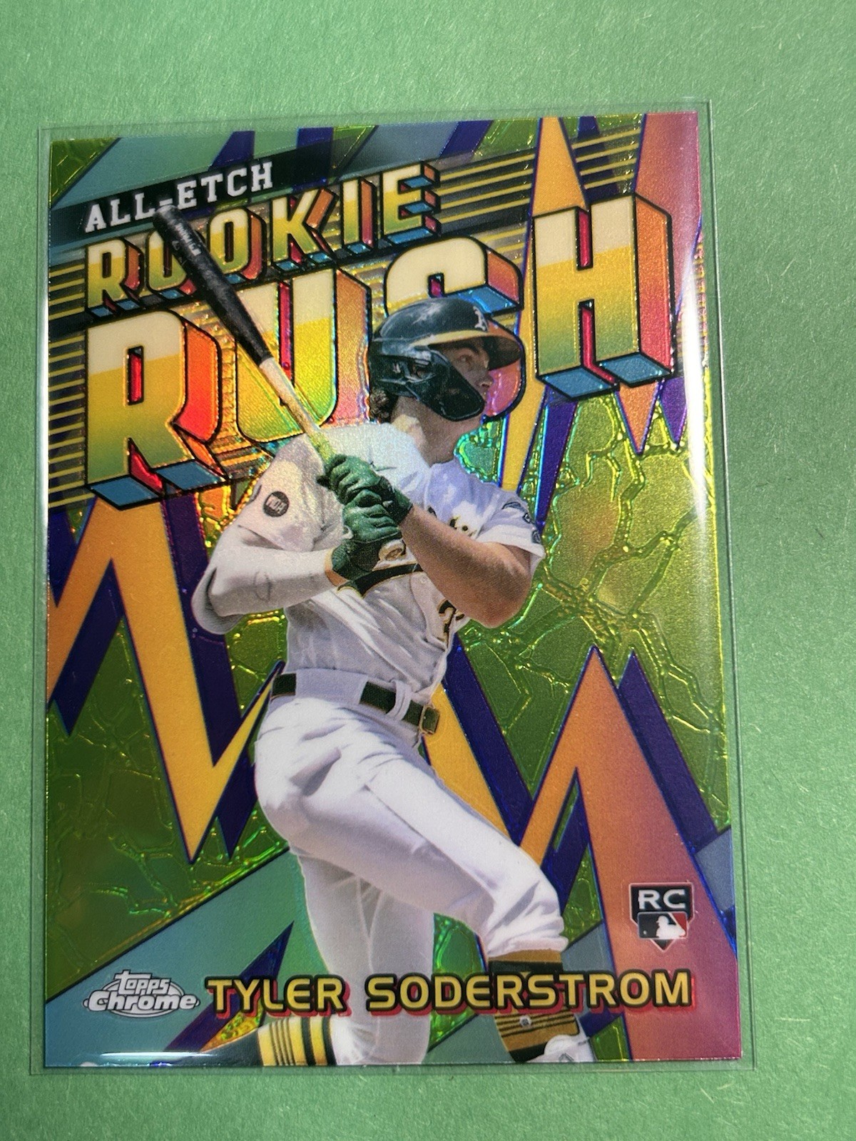 2024 Topps Chrome - All-Etch Rookie Rush Tyler Soderstrom #CERR-20 (RC) A’s