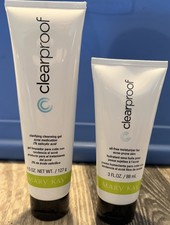 Mary Kay Clear Proof-Cleansing Gel, Oil-Free Moisturizer -New