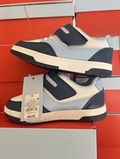 Cat Jack Toddler Hudson Sneakers Blue White Hook and Loop Tennis Shoes Sz 11