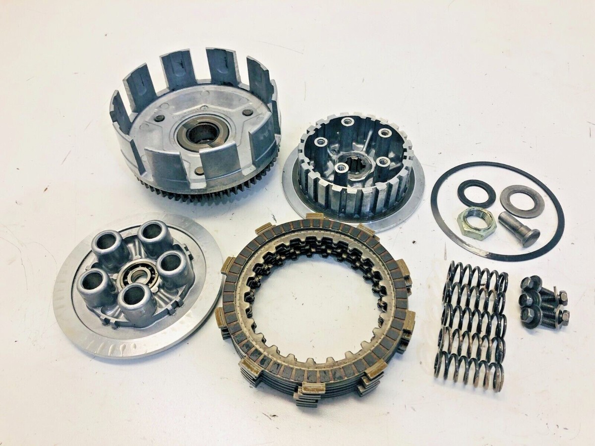 01-07 SUZUKI DRZ250 DRZ 250 OEM COMPLETE WORKING CLUTCH BASKET