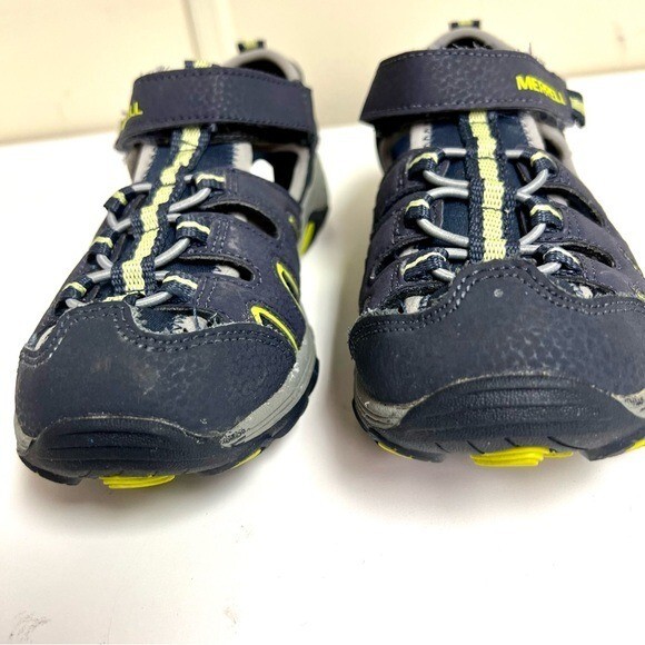 MERRELL Big Kid's Hydro H2O sandalo escursionista ragazzo blu navy taglia 3