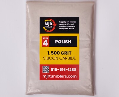 20lbs Silicon Carbide 1500 Super Polish Rock Grit Stage 4/5
