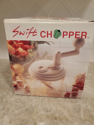 Swift Chopper for Salsa Making, Baby Food, Whipping Cream Apple Sauce And More