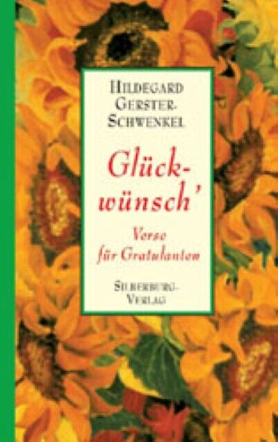 Glückwünsch: Verse für Gratulanten Hildegard Gerster - Hildegard Gerster