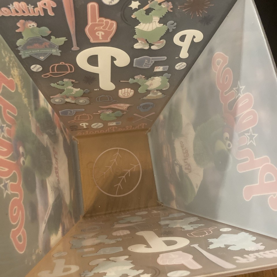 Phillie Phanatic Plastic Popcorn Bucket Philadelphia Phillies 9” High