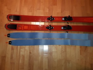 Dynafit Beast 108 188 cm with Bindings and Skins | eBay