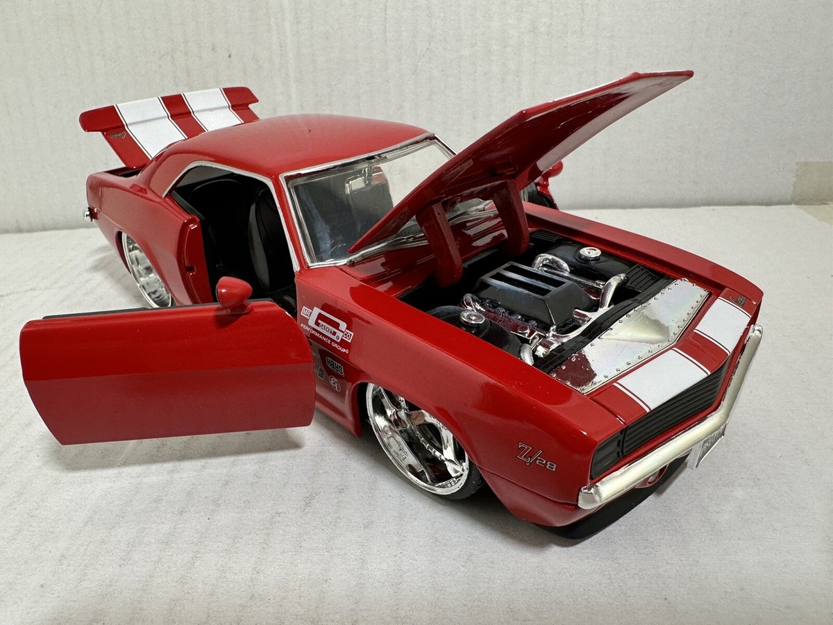1:24 ワイスピ 1969 CHEVROLET CAMARO BIG RED Jada ワイルドスピード ミニカー 1/24 シボレー カマロ jada