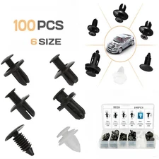Retainer Clips Body Bumper Rivet Retainer Trim Molding Push Pin Car Kits 6-size