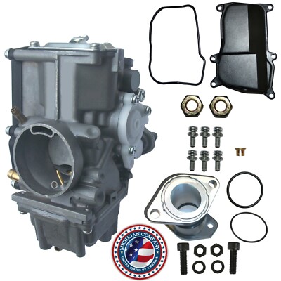 Carburetor Intake For Yamaha Warrior 350 YFM 350 Yfm350 1987-2004 Atv Quad Carb