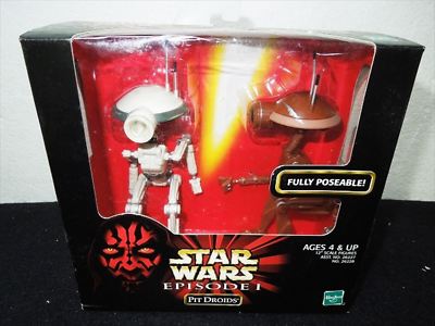 TOMY Star Wars Episode 1 Pit Droids (2 bodies) 12 inch from JAPAN