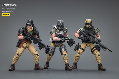 JoyToy 1/18 3.75Inch Kina Mercenaries Squad Three Action FIgures