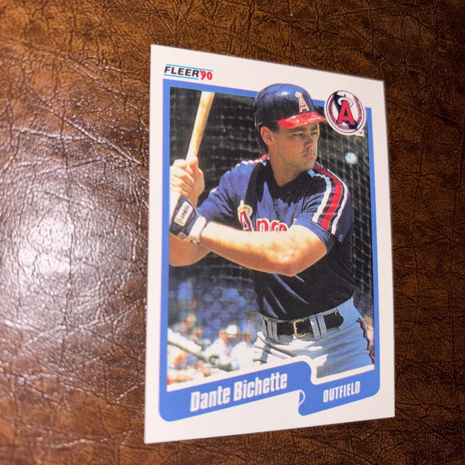 1990 Fleer Dante Bichette California Angels #127 in PERFECT CONDITION! - Image 4 of 4