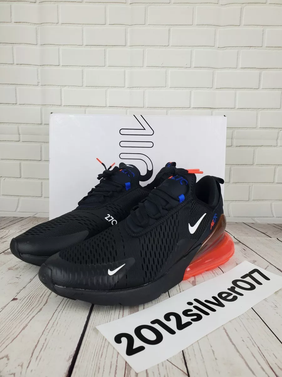 Air max 270 2025 black/bright crimson men's shoe