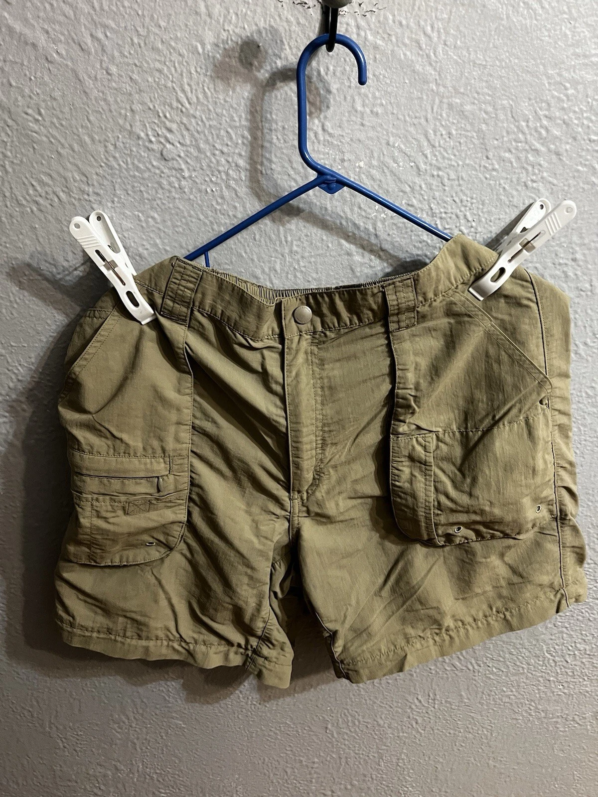 Field & Stream Shorts Cargo Hiking Fishing Mens Size Large Inseam 8 Inches
