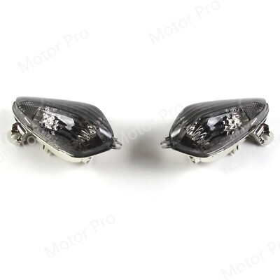 Smoke Front Indicator Turn Signal Light Lens Cover For Honda CBR1000RR 2008 2009