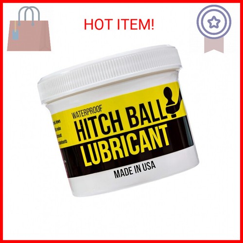 Mission Automotive 4oz Trailer Hitch Ball Lubricant Grease to Reduce
